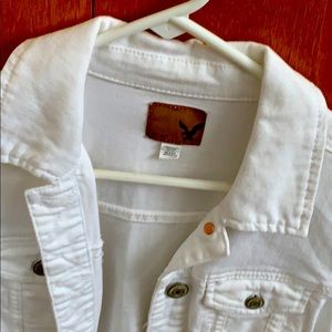 White Jean Jacket